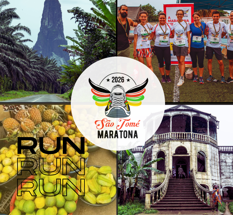 Viaje de 9 dias a SaoTomeMaratona 2026 en Santo Tome y Principe Salida desde Lisboa dia 27/06/2026